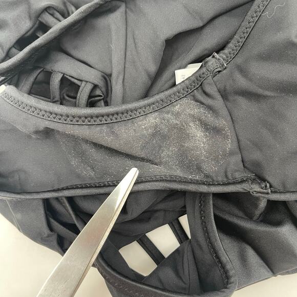 Red Carter Swimsuit Size 10 Mio Splice and Dice NEW Cut Out One Piece Black NWOT - Picture 16 of 16